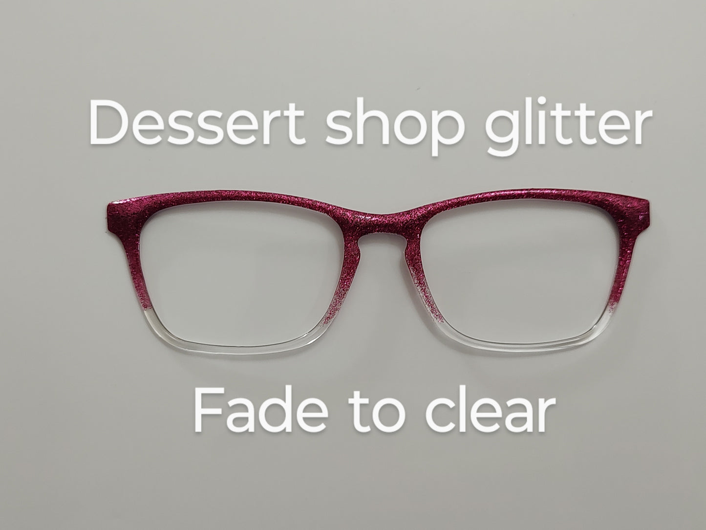 January TOTM Glitter Magnetic Eyeglasses Topper