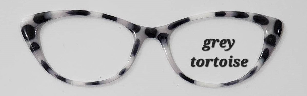 Grey Tortoise Magnetic Eyeglasses Topper
