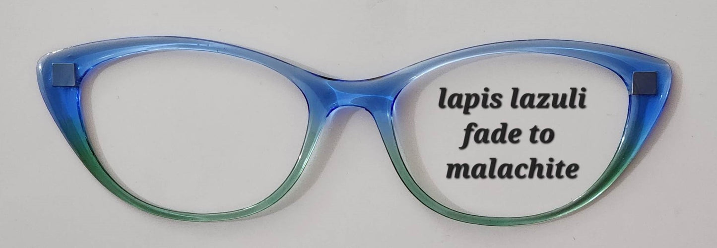 Lapis Lazuli-Malachite Magnetic Eyeglasses Topper