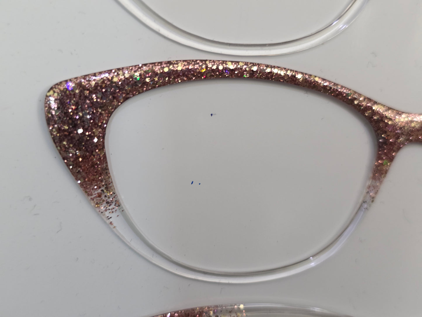 Emily - mixed glitter fade 3 (mostly gold/rose gold color) - READY TO SHIP