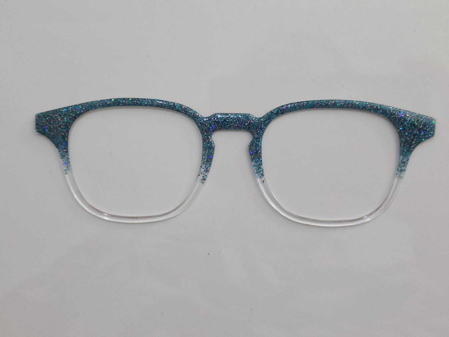 Opie - mixed glitter fade 4 (mostly teal color) - READY TO SHIP
