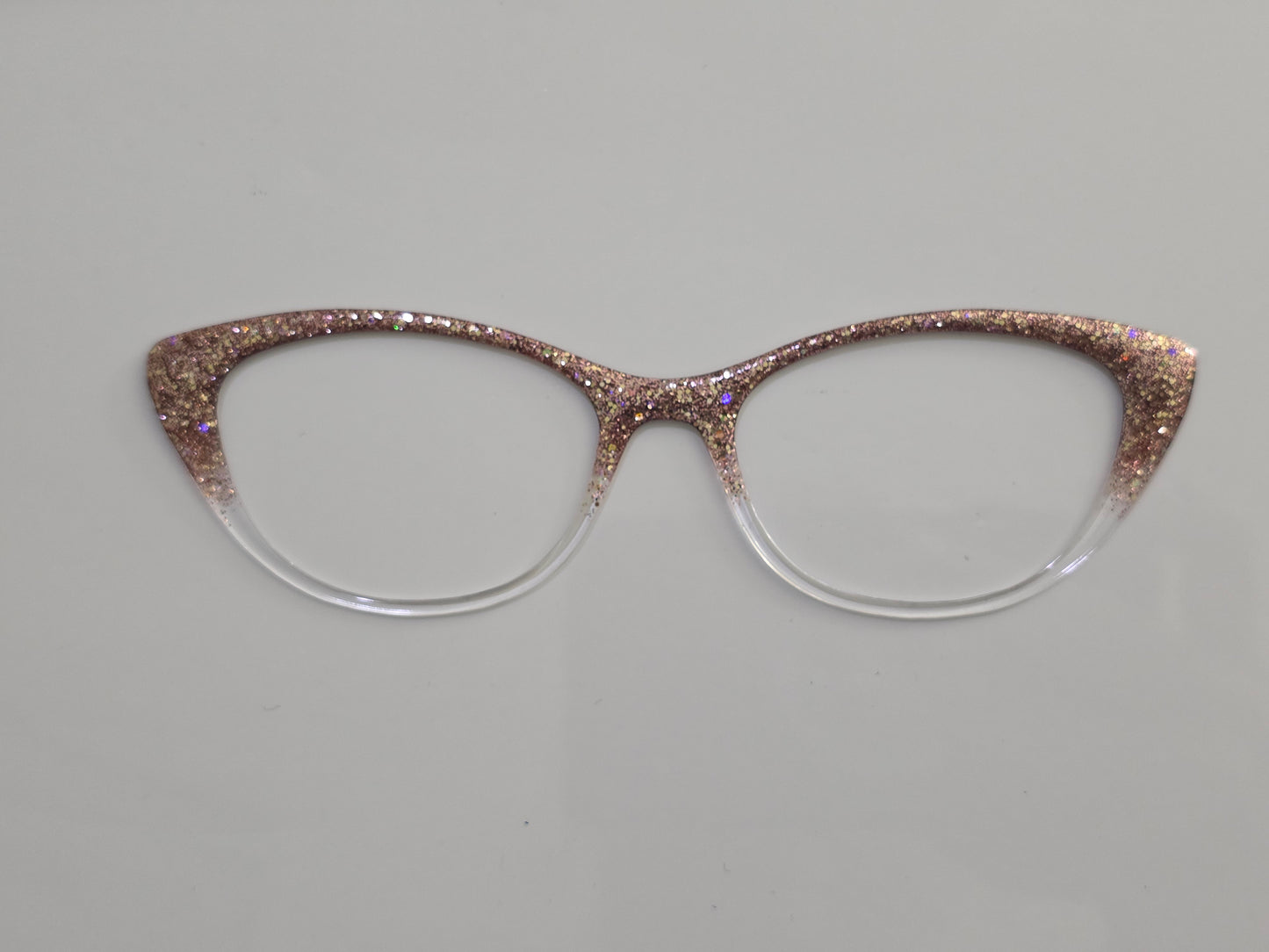 Emily - mixed glitter fade 3 (mostly gold/rose gold color) - READY TO SHIP