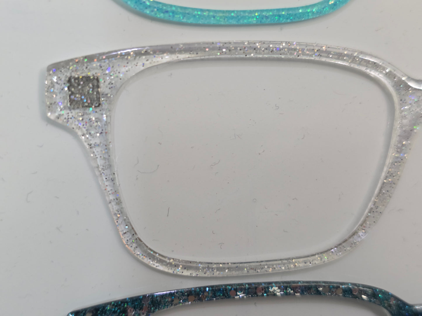 Funky - holo silver snowglobe style 1 - READY TO SHIP