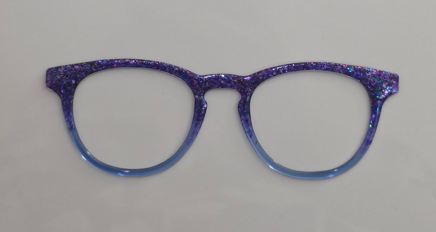 Sylvia - glitter fade, small flaw - READY TO SHIP