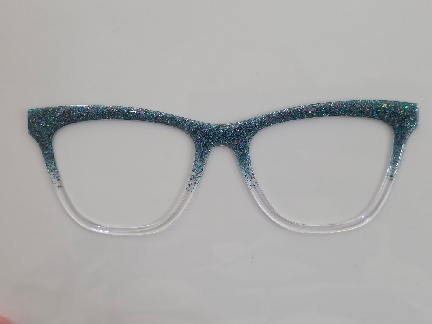 Harry - mixed glitter fade 2 (mostly teal color) - READY TO SHIP