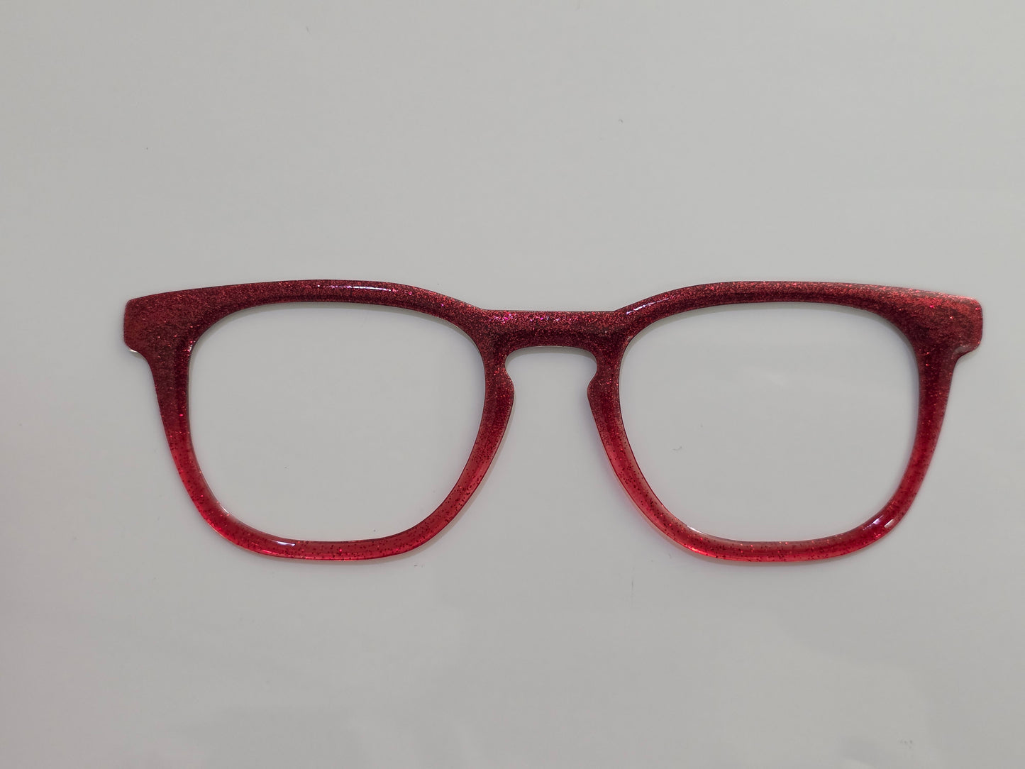 Tweety - red glitter fade 2 - READY TO SHIP