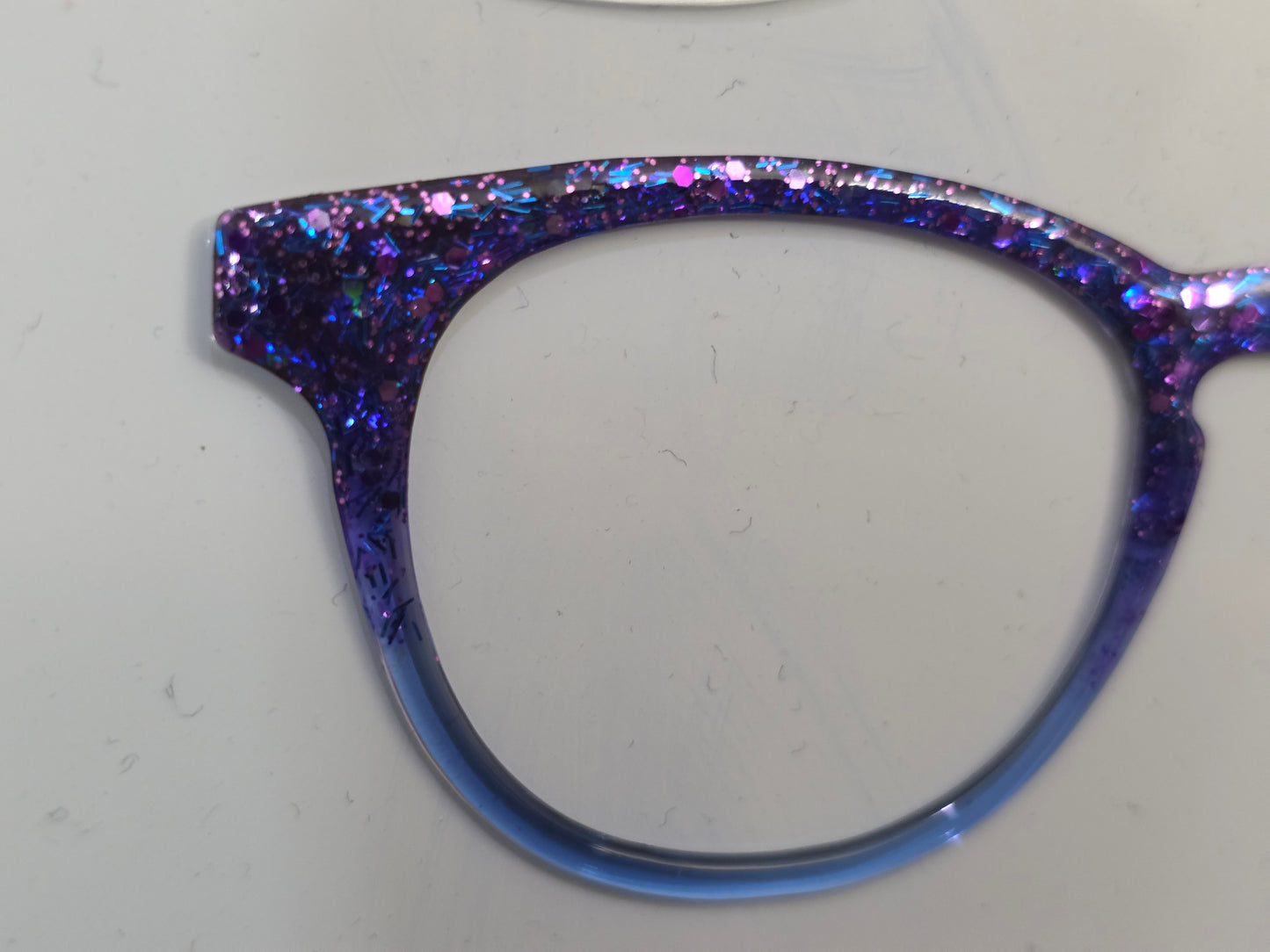 Sylvia - glitter fade, small flaw - READY TO SHIP