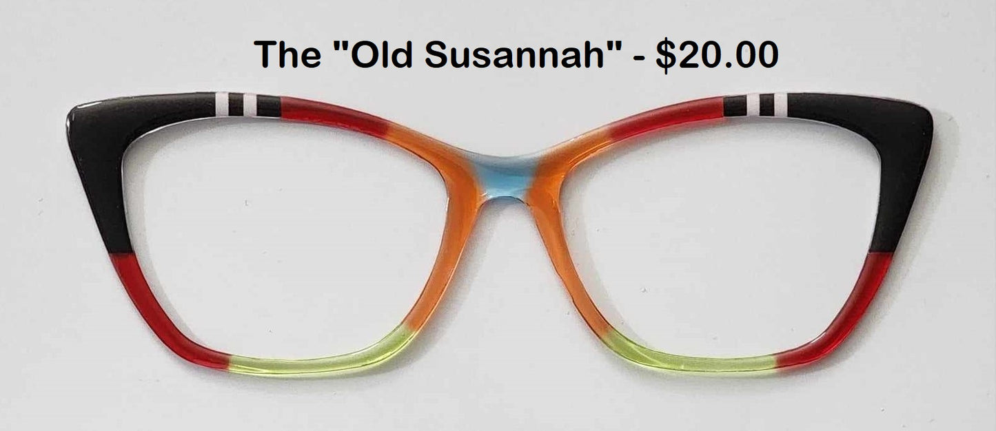 The Old Susannah Tortoise Magnetic Eyeglasses Topper
