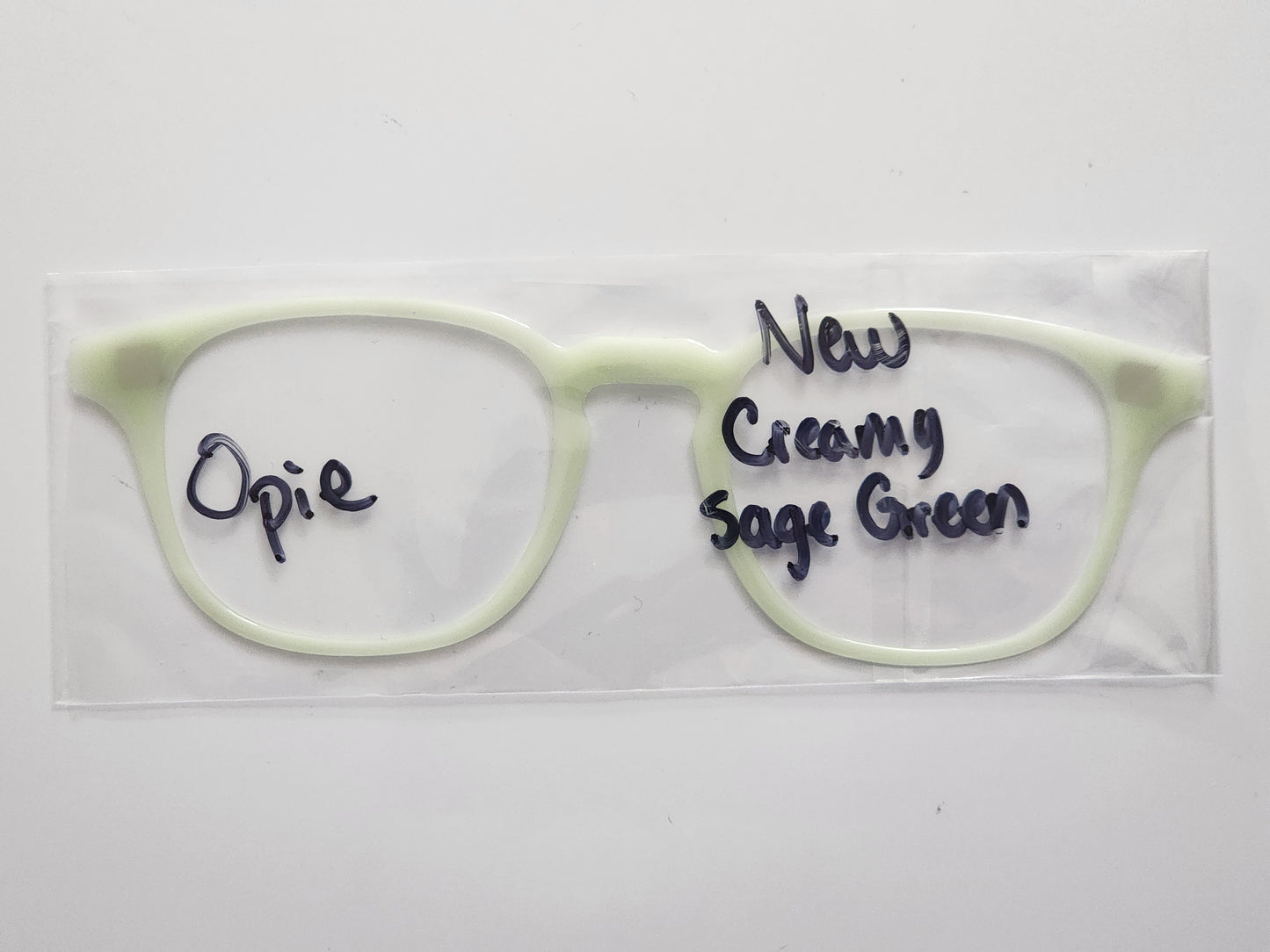 Opie - creamy sage green - READY TO SHIP