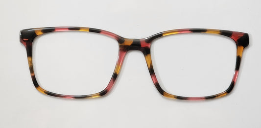 Red, brown and black tort READY TO SHIP - Kendra frame