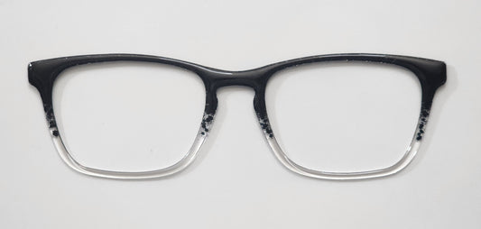 Black Glitter-Clear Magnetic Eyeglasses Topper