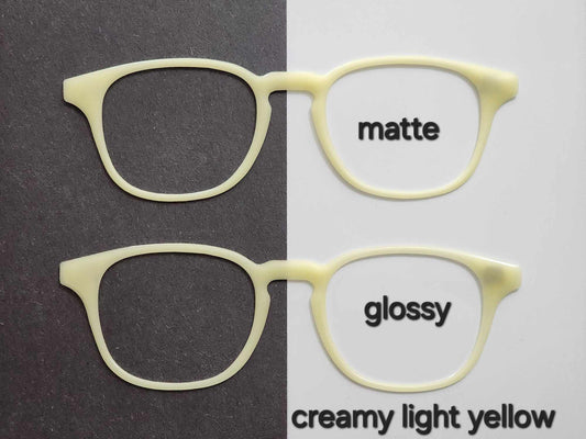 Creamy Light Yellow