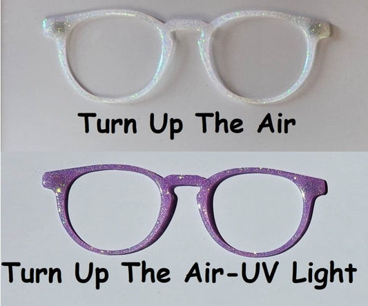 Light Sensitive Turn Up The Air Magnetic Eyeglasses Topper