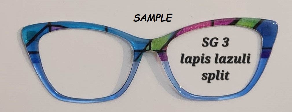 Stained Glass #3 Magnetic Eyeglasses Topper