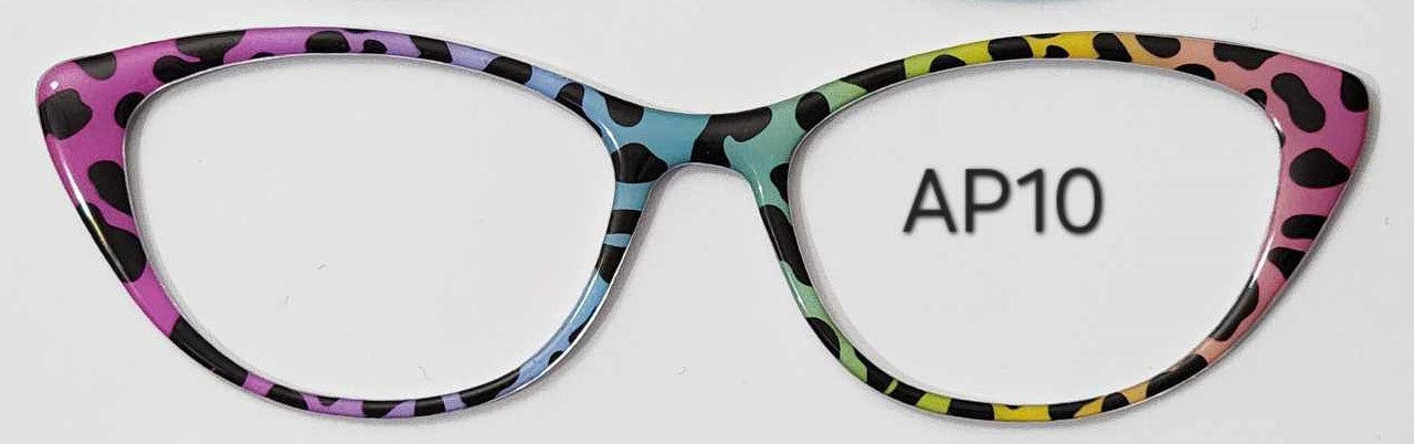 Animal Print #10 Magnetic Eyeglasses Topper