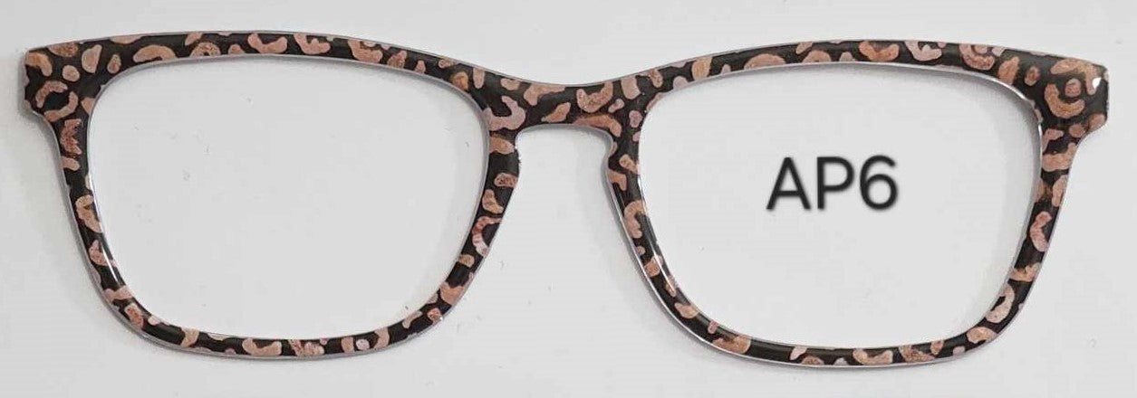 Animal Print #6 Magnetic Eyeglasses Topper