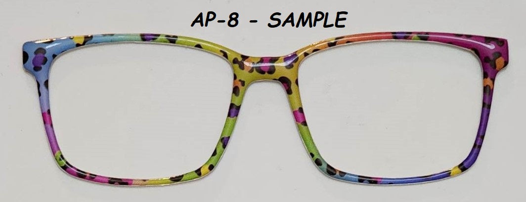 Animal Print #8 Magnetic Eyeglasses Topper
