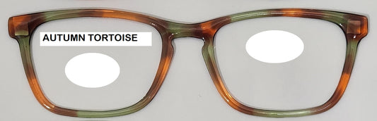 Autumn Tortoise Magnetic Eyeglasses Topper
