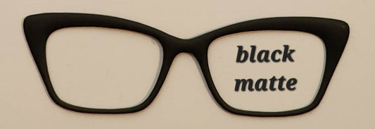 Black Translucent Magnetic Eyeglasses Topper