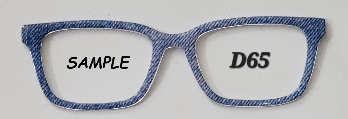 Denim Look #65 Magnetic Eyeglasses Topper