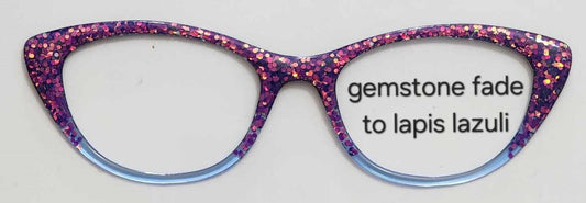 Gemstone Glitter-Lapis Lazuli Magnetic Eyeglasses Topper