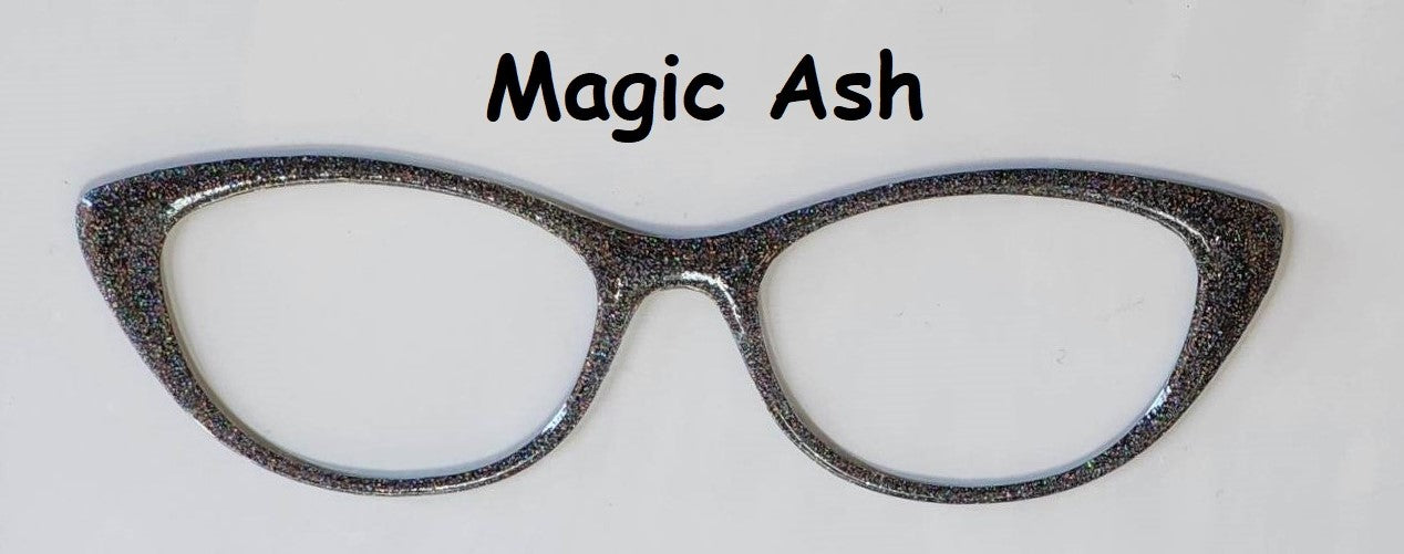 Magic Ash Glitter Magnetic Eyeglasses Topper