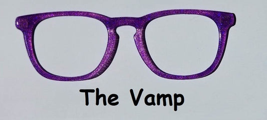 The Vamp Glitter Magnetic Eyeglasses Topper