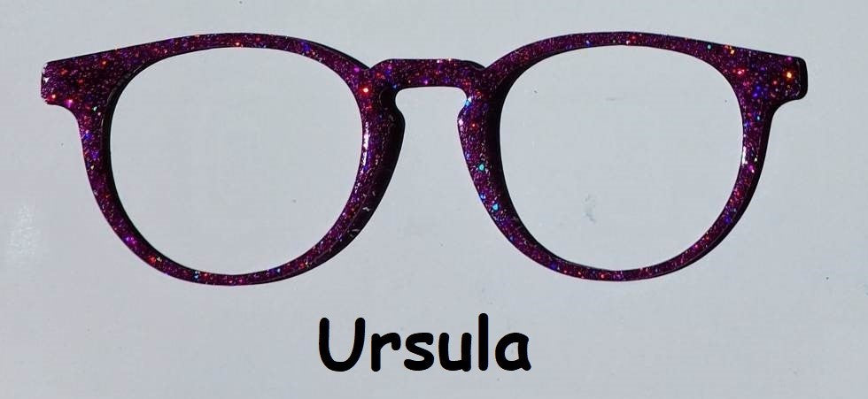 Ursula Glitter Magnetic Eyeglasses Topper