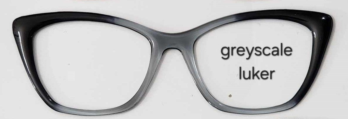 Grayscale Luker Magnetic Eyeglasses Topper