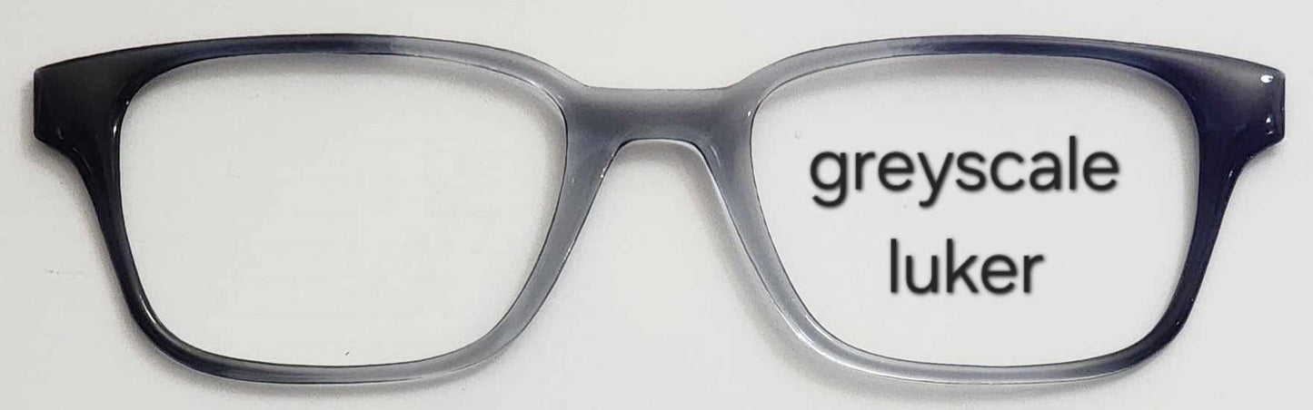 Grayscale Luker Magnetic Eyeglasses Topper