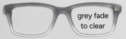 Grey-Clear Magnetic Eyeglasses Topper