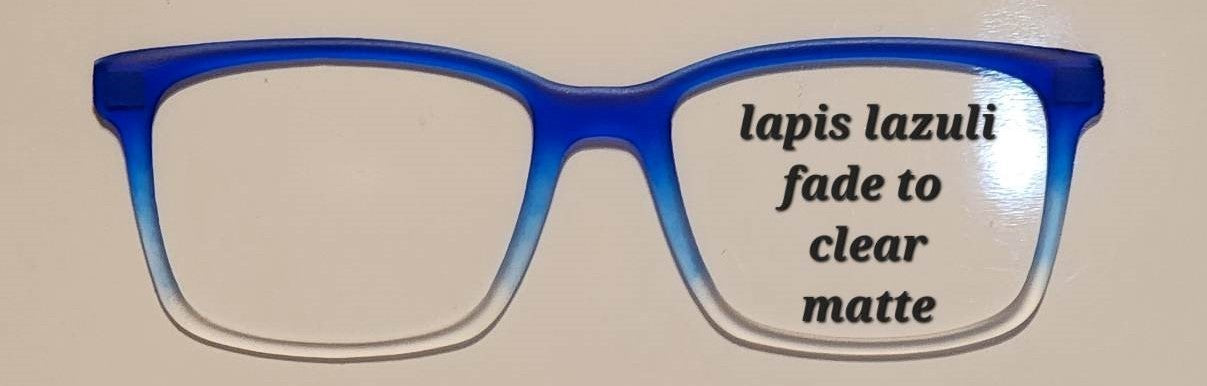 Lapis Lazuli Translucent Magnetic Eyeglasses Topper