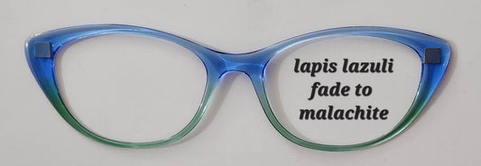 Lapis Lazuli-Malachite Magnetic Eyeglasses Topper