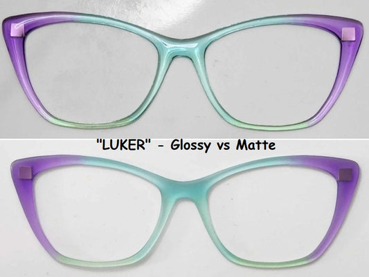 The Luker Translucent Magnetic Eyeglasses Topper
