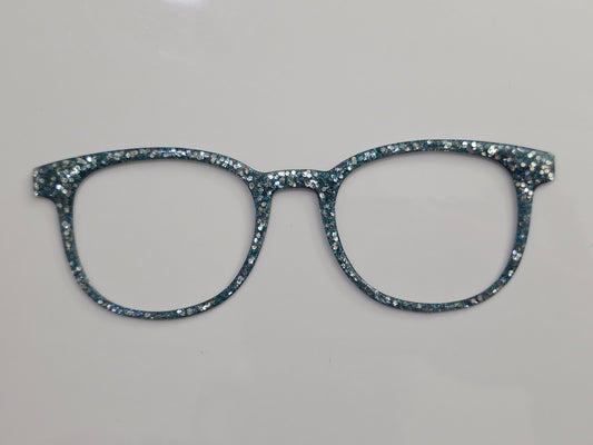 Rosie - mixed teal and silver glitter 6 - READY TO SHIP
