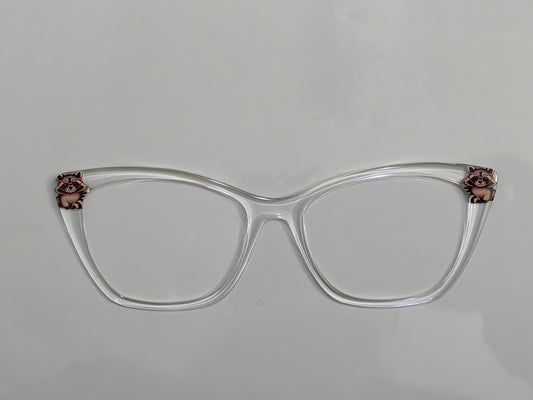 Racoon and Clear Magnetic Topper