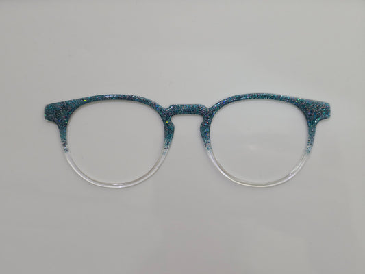Sonny - glitter fade 3 (mostly teal color) - READY TO SHIP