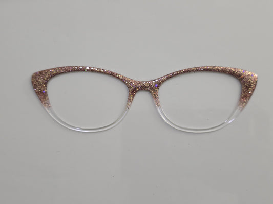 Emily - mixed glitter fade 3 (mostly gold/rose gold color) - READY TO SHIP