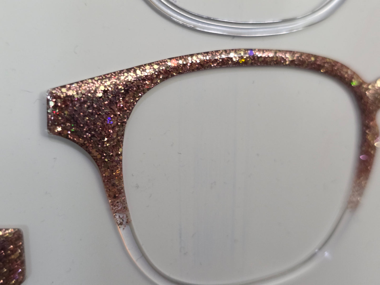 Opie - mixed glitter fade 3 (mostly gold/rose gold) - READY TO SHIP