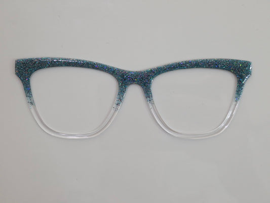Harry - mixed glitter fade 3 (mostly teal color) - READY TO SHIP