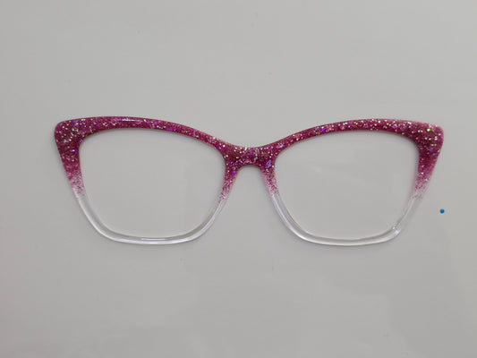 Willow - mixed pink glitter fade 2 (small flaw) - READY TO SHIP