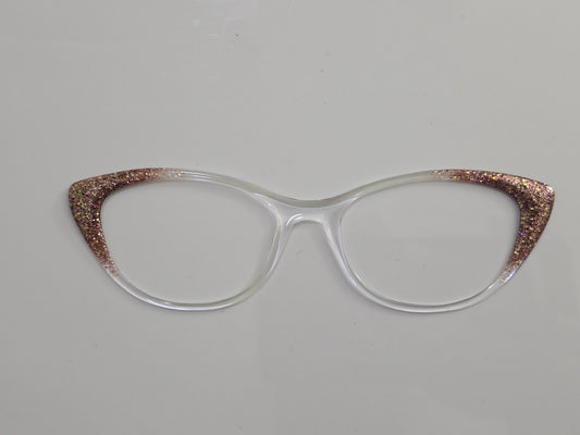 Emily - mixed glitter fade 4 (mostly gold/rose gold color) - READY TO SHIP