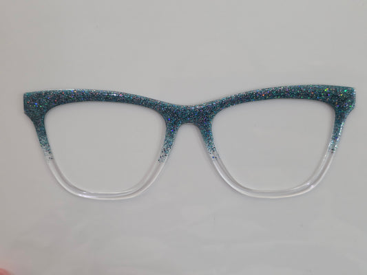 Harry - mixed glitter fade 2 (mostly teal color) - READY TO SHIP