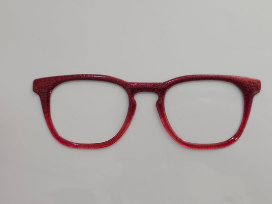Tweety - red glitter fade 2 - READY TO SHIP