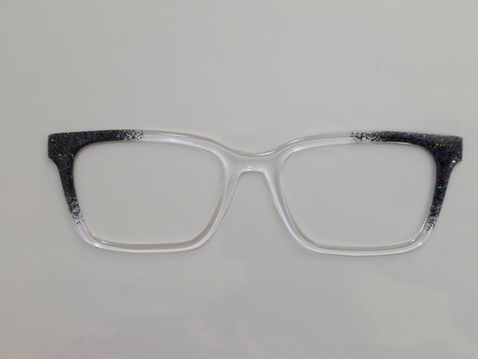 Laurie - cyber punk glitter corner fade 2 - READY TO SHIP